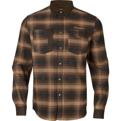 Härkila M's Aivak L/S Shirt Burgundy