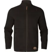 Härkila M's Metso Full Zip Shadow Brown