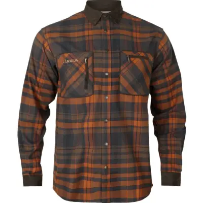 Härkila M's Pajala Shirt Bombay Brown