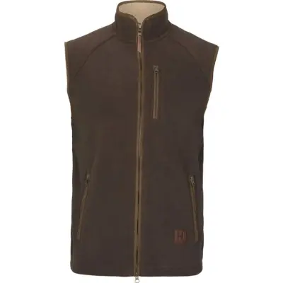 Härkila M's Sandhem Sherpa Fleece Vest Demitasse Brown