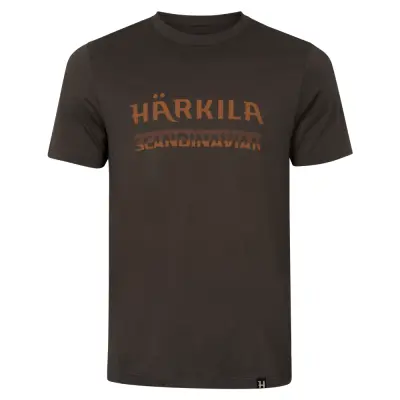Härkila M's Scandinavian Kortärmad Skjorta Shadow Brown