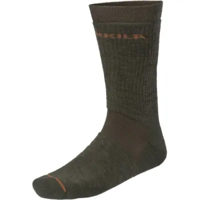 Härkila Pro Hunter 2.0 Short Sock Willow Green/Shadow Brown