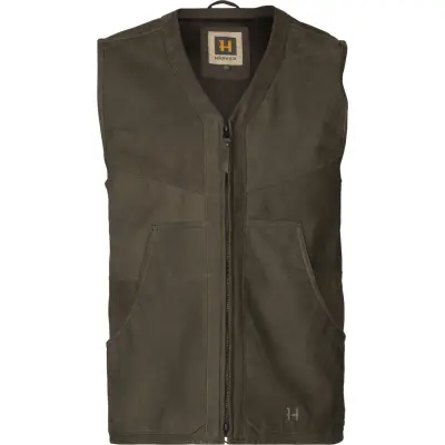 Härkila Pro Hunter Leather Vest Willow Green