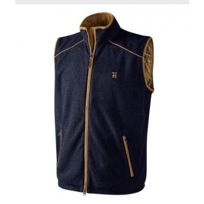 Härkila Sandhem  Fleece Väst Dark Navy Melange