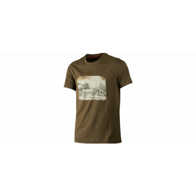 Härkila T-shirt Odin Moose&Dog UTFÖRSÄLJNING