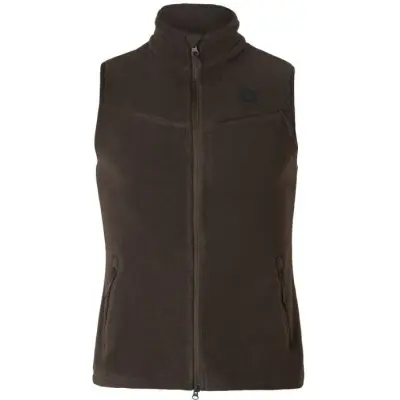 Härkila W's Aspire Fleece Vest Shadow Brown