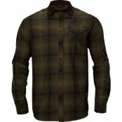 Men's Driven Hunt Flannel Shirt Olive green check
