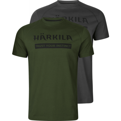 Men's Härkila Logo T-Shirt 2-Pack