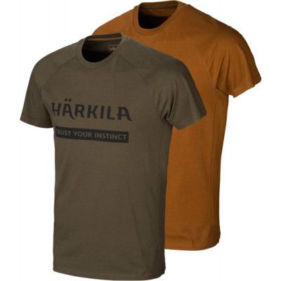 Men's Härkila Logo T-Shirt 2-Pack