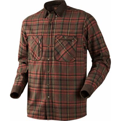 Härkila Men's Pajala Shirt Red Check