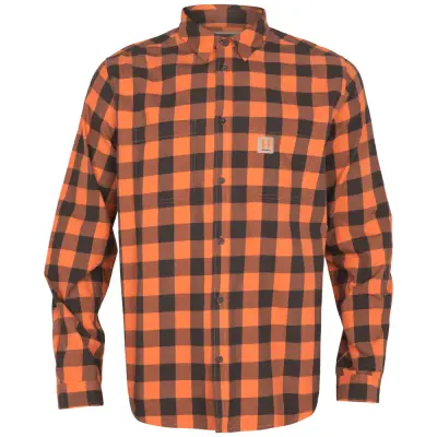 M's Härkila Scandinavian Långärmad Skjorta Mandarin Check
