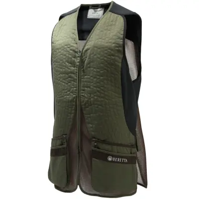 Beretta Silver Pigeon Evo Vest Green&Chocolate Brown