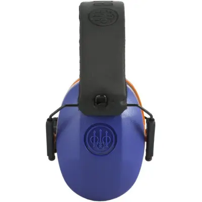 GridShell Earmuff Blue Beretta&Black&Orange