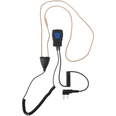 Lafayette 6255 Miniheadset Komplett Hörslinga 3,5+2,5mm Vinklad