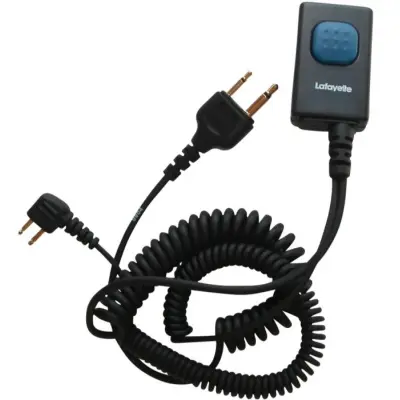 Lafayette Miniheadset Radiokabel Peltor 2-Pin J22 2,5+3,5 mm Rak