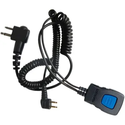 Lafayette Miniheadset Radiokabel Peltor 2-Pin J22 2,5+3,5mm Vinklad Mindre Mellanrum