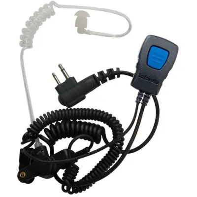 Lafayette Miniheadset Security Öronmussla 2,5+3,5mm Vinklad Mindre Mellanrum