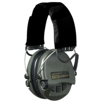 MSA Sordin Supreme Pro X Black GEL