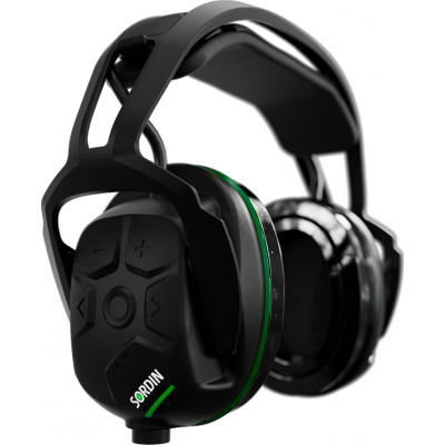 Sordin Sharp Headband With Bluetooth Black