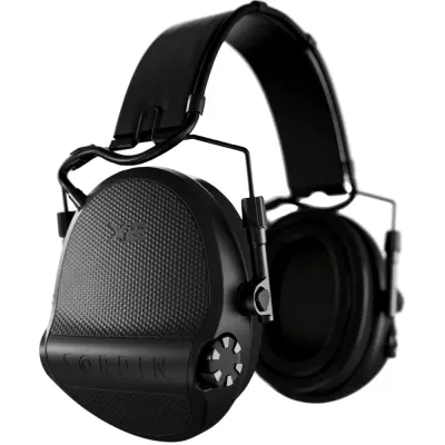 Sordin X2 Black Headband Leather Gel