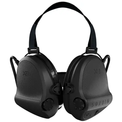 Sordin X2 Black Neckband Gel