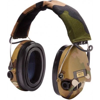 Sordin Sordin Supreme Pro-X Led Camo Hear2 Hørselsvern Med Led Og Silikonputer Camouflage