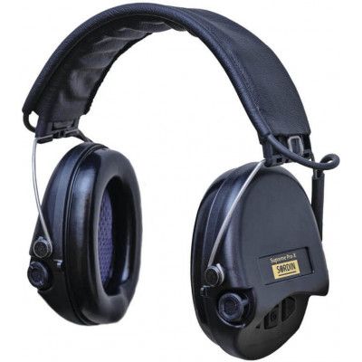 Sordin Supreme Pro X With Leather Ember Black/Black