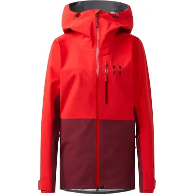 Haglöfs Alper Proof Jacket Women Tech Red/Carmine Red Tech Red/Carmine Red L