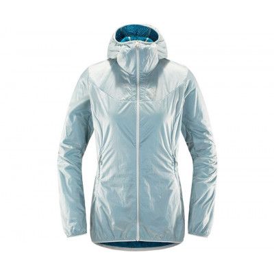 Haglöfs Aran Valley Jacket Women Haze/Mosaic Blue