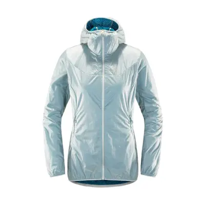 Haglöfs Aran Valley Jacket Women Haze/Mosaic Blue Haze/Mosaic Blue S