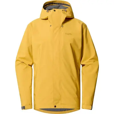Haglöfs Breeze Proof Jacket Men Clay Yellow Clay Yellow M