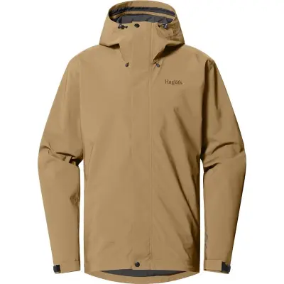 Haglöfs Breeze Proof Jacket Men Oak Brown Oak Brown XXL
