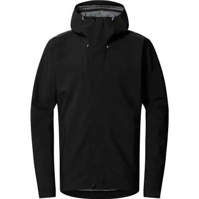 Haglöfs Breeze Proof Jacket Men True Black - S