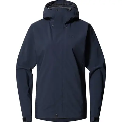 Haglöfs Breeze Proof Jacket Women Tarn Blue - XL