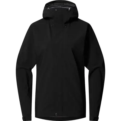 Haglöfs Breeze Proof Jacket Women True Black - XS