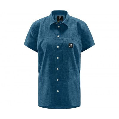 Haglöfs Dal SS Shirt Women Dark Ocean