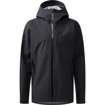 Haglöfs Front Proof II Jacket Men True Black - XXL