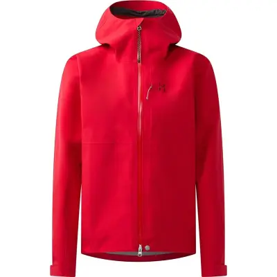 Haglöfs Front Proof II Jacket Women Bright Red Bright Red S