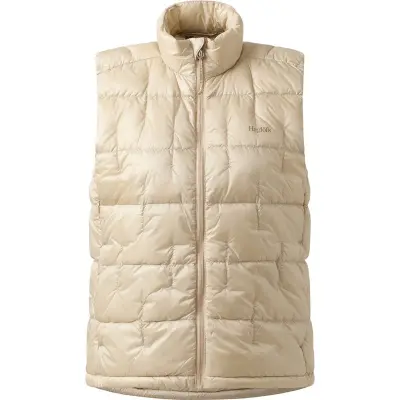 Haglöfs Hede Down Vest Women Chalk Beige - XL