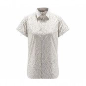 Haglöfs Idun SS Shirt Women Soft White Flower