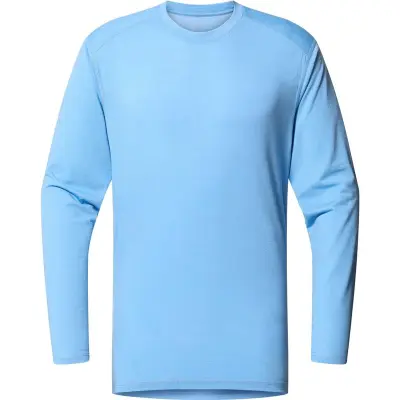 Haglöfs Kaise Wool LS Tee Men Sky Blue Sky blue XL