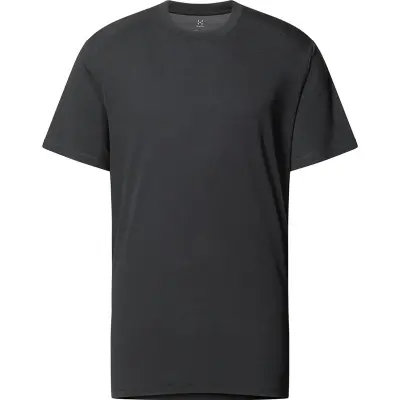 Haglöfs Kaise Wool Tee Men True Black - XXL