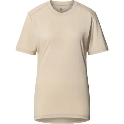 Haglöfs Kaise Wool Tee Women Chalk Beige Chalk Beige M