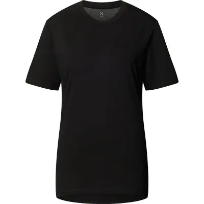 Haglöfs Kaise Wool Tee Women True Black True Black L