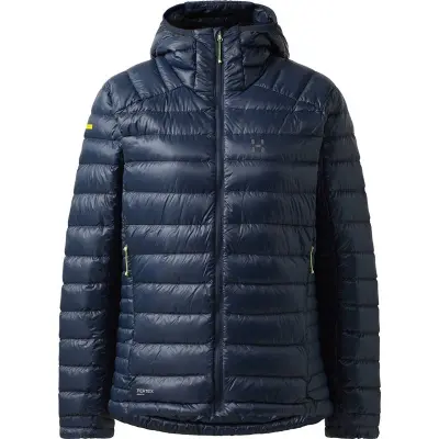 Haglöfs L.I.M Down II Hood Women Tarn Blue Tarn Blue XL