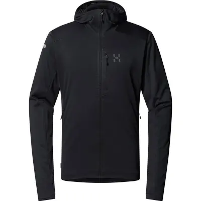 Haglöfs L.I.M Mid Fast II Hood Men True Black - S