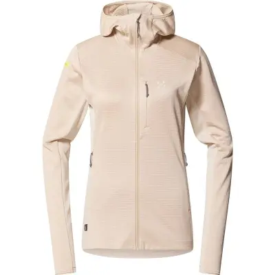 Haglöfs L.I.M Mid Fast II Hood Women Chalk Beige Chalk Beige XS