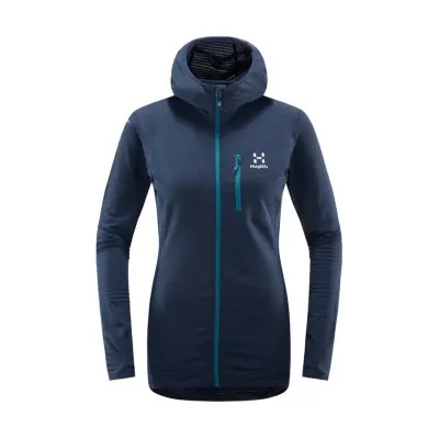 Haglöfs L.I.M Mid Hood Women Tarn Blue/Mosaic Blue XS