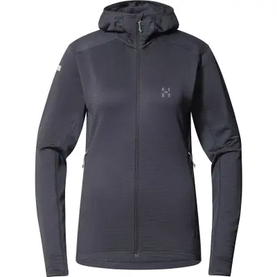 Haglöfs L.I.M Mid Multi II Hood Women True Black True Black XS
