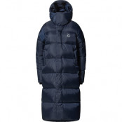 Haglöfs Long Down Parka Women Tarn Blue